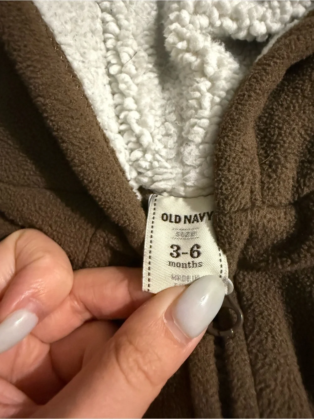 Old Navy cozy brown